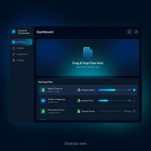 Advanced File Uploader